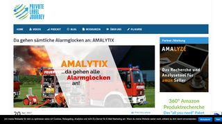 
                            3. Da gehen sämtliche Alarmglocken an: AMALYTIX ...