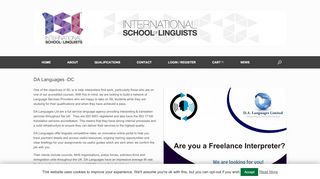 
                            9. DA Languages -DC | International School Of Linguists