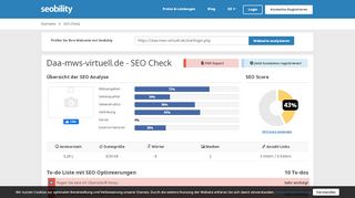 
                            11. daa-mws-virtuell.de | SEO Bewertung | Seobility.net