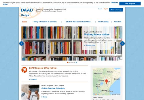 
                            7. DAAD Kenya | Website of the DAAD Regional Office in Nairobi