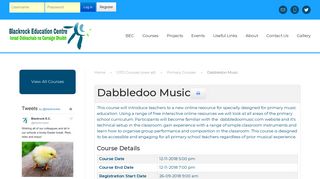 
                            8. Dabbledoo Music-Primary - Welcome to Blackrock Education Centre ...