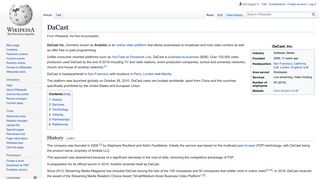 
                            4. DaCast - Wikipedia