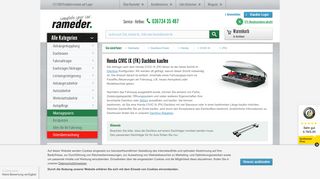 
                            7. Dachbox Honda CIVIC IX (FK) | RAMEDER - Kupplung.de