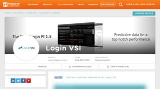 
                            13. Dachser customer references of Login VSI - FeaturedCustomers
