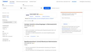 
                            8. Dachser Jobs in Herne - Februar 2019 | Indeed.com