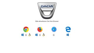 
                            1. Dacia Deutschland - DACIA.de