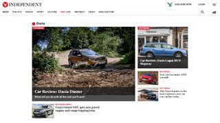 
                            13. Dacia - latest news, breaking stories and comment - The Independent