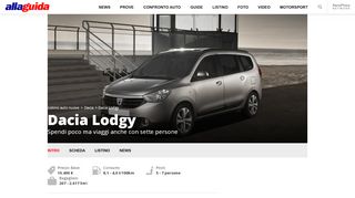 
                            9. Dacia Lodgy 2019 – Listino prezzi, motori e consumi | AllaGuida