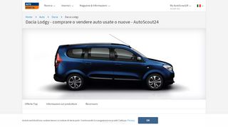 
                            6. Dacia Lodgy - comprare o vendere auto usate o nuove - AutoScout24
