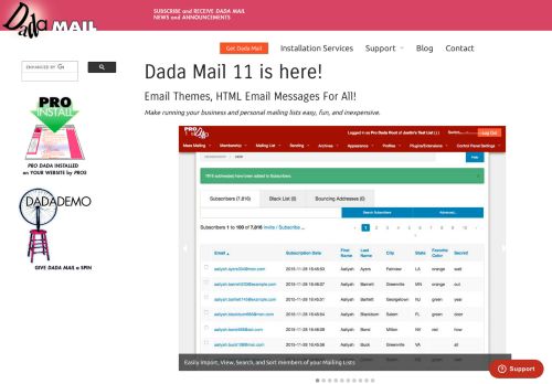 
                            4. Dada Mail - Self Hosted, Easy to Use Email Marketing Mailing List ...