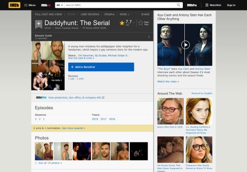 
                            9. Daddyhunt: The Serial (TV Series 2016–2017) - IMDb