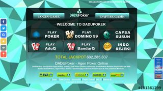 
                            6. DADUPOKER.COM | Poker Online | DominoQQ Terbaik di Asia