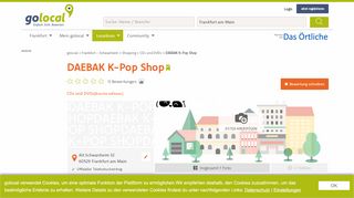 
                            9. DAEBAK K-Pop Shop - 1 Foto - Frankfurt am Main Schwanheim - Alt ...
