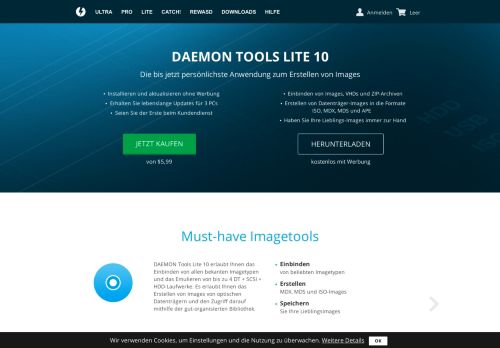 
                            6. DAEMON Tools Lite 10: Die bis jetzt persönlichste Anwendung zum ...