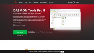 
                            5. DAEMON Tools Pro 8: advanced tool to mount and create images ...