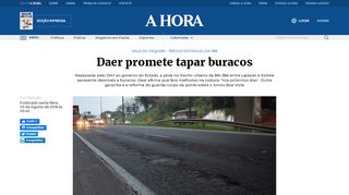 
                            13. Daer promete tapar buracos - Jornal A Hora