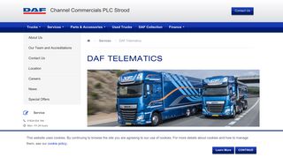 
                            8. DAF Telematics | Channel Commercials PLC Strood