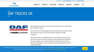 
                            6. DAF Trucks UK - Microlise