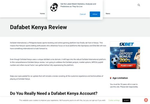 
                            11. Dafabet Kenya Review: Opening Account, Money Deposit  ...