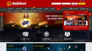 
                            4. Dafabet - Online Betting