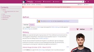 
                            9. dafran - Liquipedia Overwatch Wiki