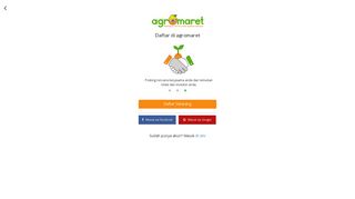 
                            3. Daftar Agromaret