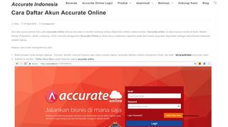 
                            11. Daftar Akun Accurate Online Gratis | Accurate Indonesia