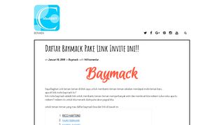 
                            6. Daftar Baymack Pake Link Invite ini!! ~ Cifad207