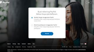 
                            7. Daftar: Buat Akun PayPal - PayPal Indonesia