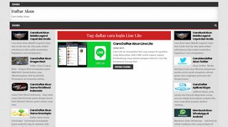 
                            7. daftar cara login Line Lite – Daftar Akun