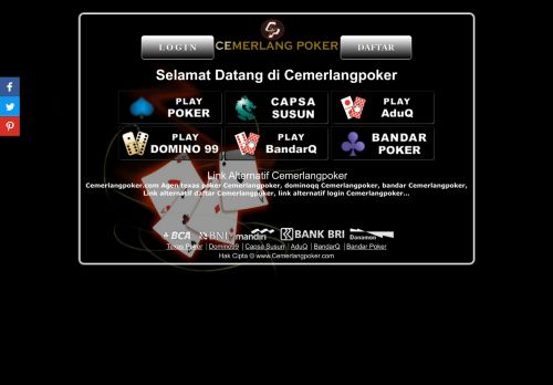 
                            2. Daftar Cemerlangpoker, Link Alternatif Cemerlangpoker, Login ...