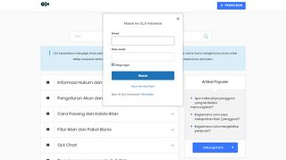 
                            1. Daftar dan Log in Akun OLX – Pusat Bantuan