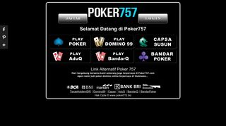 
                            8. Daftar dan Login Poker757, Agen Resmi Judi Online Poker 757