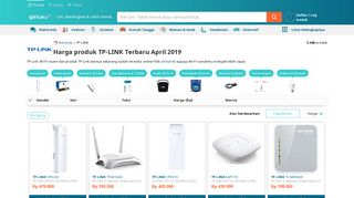 
                            10. Daftar Harga produk TP-LINK Terbaru Pebruari 2019 - iPrice