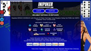 
                            3. DAFTAR IniPoker Judi Domino99, Agen Domino99, Domino99 ...