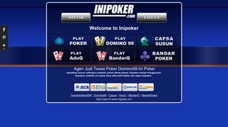 
                            5. Daftar IniPoker.com - IniPoker, Ini Poker, IniPoker net, IniPoker.info