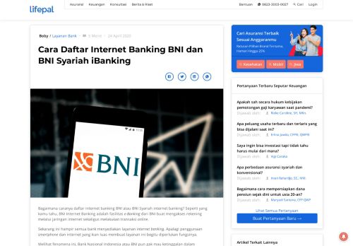 
                            11. Daftar Internet Banking BNI dengan Cepat, Gini Caranya ...