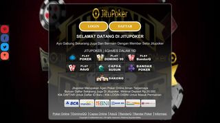 
                            10. Daftar Jitupoker, JituPoker.com Situs Para RAJA Master Dewa JUDI ...