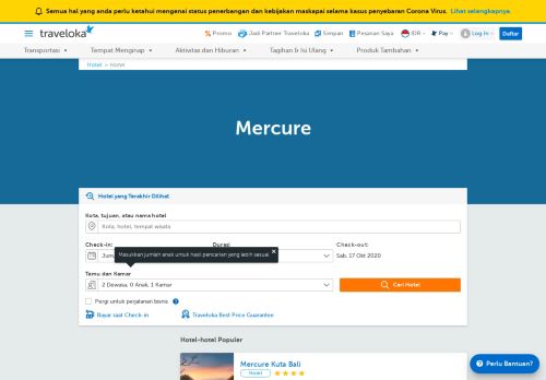 
                            4. Daftar Lengkap Brand Mercure di Dunia - Traveloka.com