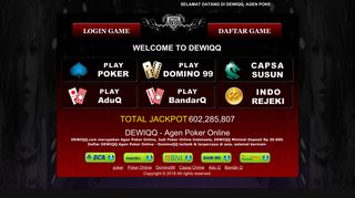 
                            6. DAFTAR LOGIN DEWIQQ.COM, Agen Poker Online terbaik di asia