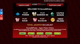 
                            5. DAFTAR LOGIN Score88Poker.COM, Score88Poker Online terbaik di ...