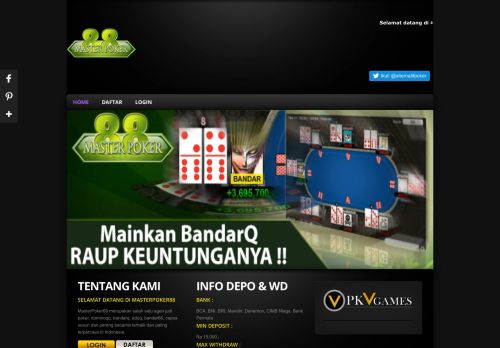 
                            6. Daftar MasterPoker88.Com - MasterPoker88.net, www.MasterPoker88 ...