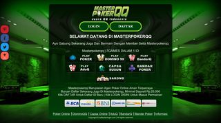 
                            1. Daftar Masterpokerqq Judi Domino99 | Agen Domino99 | Domino99 ...