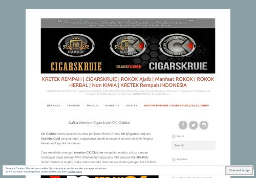 
                            7. Daftar Member Cigarskruie (CK) Clubber – KRETEK REMPAH ...