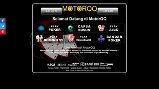 
                            3. Daftar MotorQQ, Link Alternatif MotorQQ, Login Motor QQ