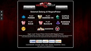 
                            6. Daftar NegaraPoker.com - NegaraPoker, Negara Poker, www.negara ...