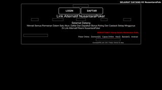 
                            3. Daftar NusantaraPoker - Login NusantaraPoker, Agen Domino, Situs ...