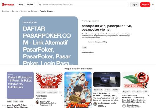 
                            10. DAFTAR PASARPOKER.COM - Link Alternatif PasarPoker ... - Pinterest