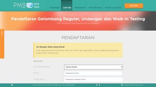 
                            7. Daftar - Pendaftaran Mahasiswa Baru - PMB UISI