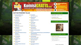 
                            9. Daftar Penerbit - KOMISI GRATIS | Situs Penghasil Uang Gratis ...